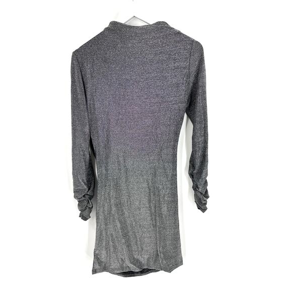 Walter Baker Women's Shimmer Black Camilla Mini Dress Size M - Picture 9 of 13